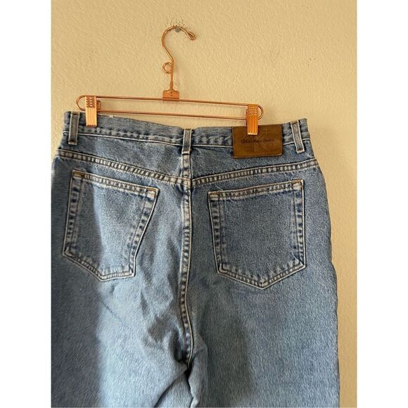 Vintage Calvin‎ Klein made in USA mom high rise jeans size 14 - Picture 3 of 9